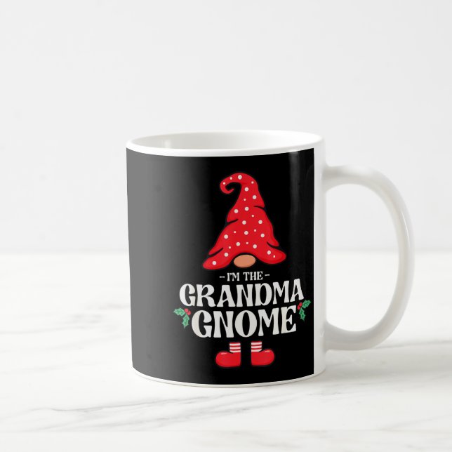 Mug The Grandma Gnome Funny Family Matching Group Chri (Droite)