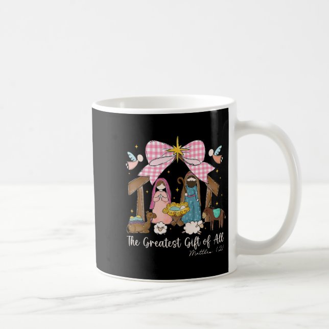 Mug The Greatest Gift For All Christmas Nativity Jesus (Droite)