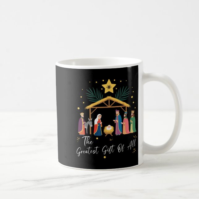 Mug The Greatest Gift For All Christmas Nativity Jesus (Droite)