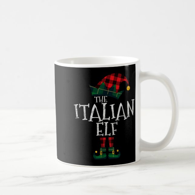 Mug The Italian Elf Matching Family Group Gift Funny C (Droite)