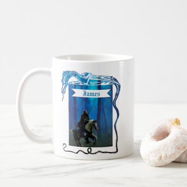 Mug The Lone Knight: A Journey Through the Mist (Avec donut)