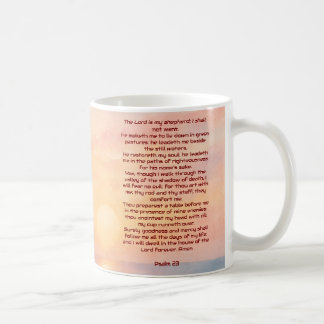 Mug The Lord Is My Shepherd Psalm 23 Sunset Beach 