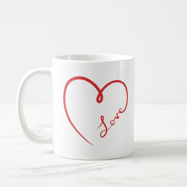 MUG "THE LOVE MUG" JUSTE POUR LUI OU ELLE (Gauche)
