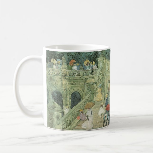 Mug The Mall, Central Park de Maurice Prendergast (Gauche)
