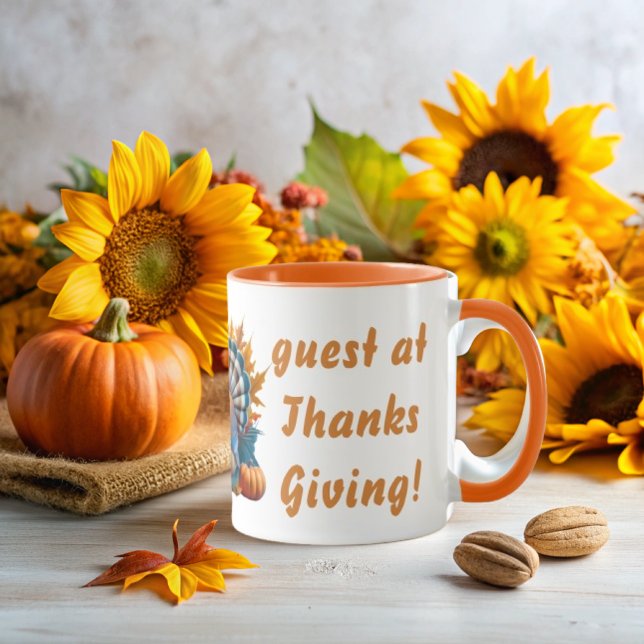 Mug The Most Popular Guest at Thanksgiving (Créateur téléchargé)