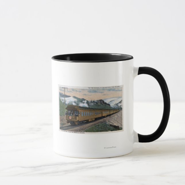Mug "The Olympian" Chicago, Milwaukee et St. Paul (Droite)