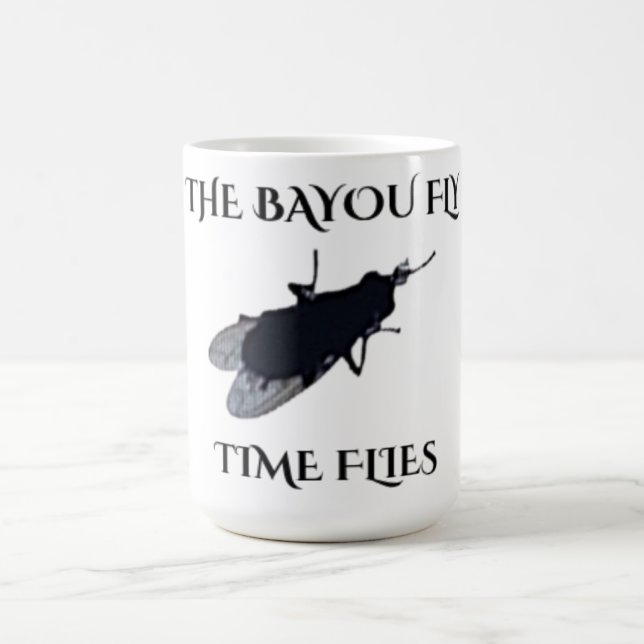Mug The Original Bayou Fly  Le temps passe vite (Centre)