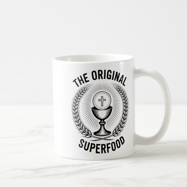 Mug The Original Superfood Eucharist Catholic M  (Droite)