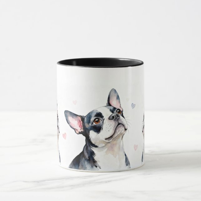 Mug Thé ou café Terrier de Boston (Centre)