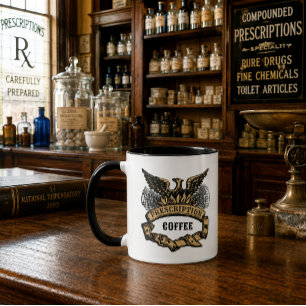 Mug Thé Prescription Phoenix Pharmacie Ère Victorienne