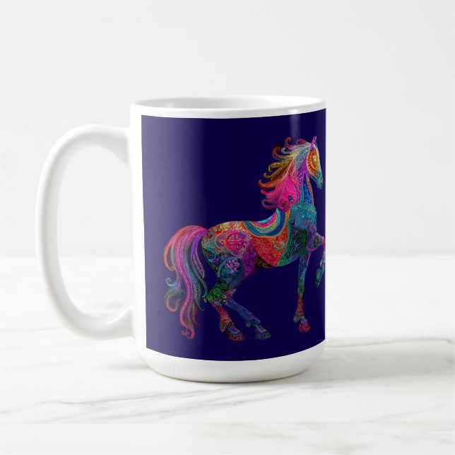 Mug The Quilted Horse (Gauche)