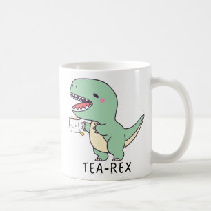 Mug Thé Rex Tyrannosaure Drôle T-Rex Amoureux Kawaii