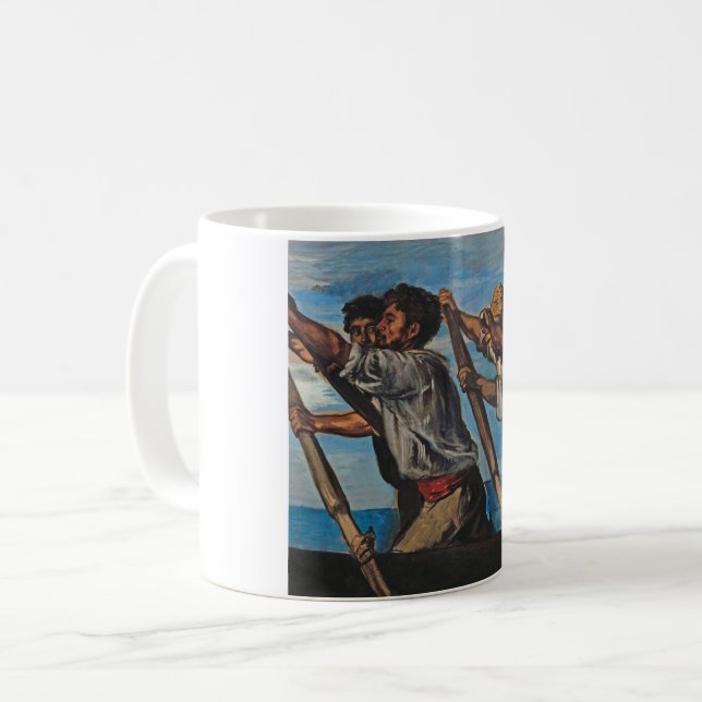 Mug The Rowers (by Hans von Marées) (Devant gauche)