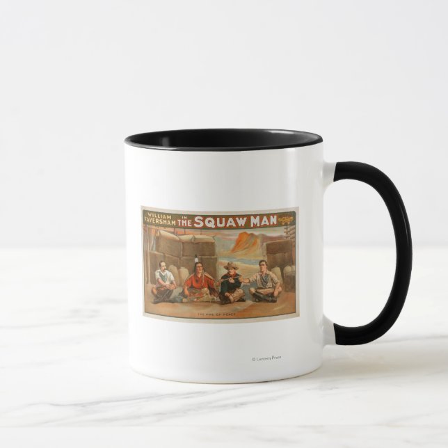 Mug "The Squaw Man" - Le Pipe de la Paix Théâtre (Droite)