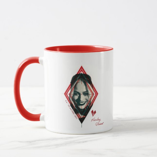 Mug The Suicide Squad | Harley Quinn Diamond Target (Gauche)