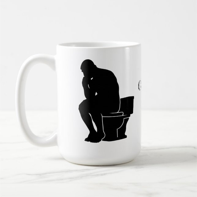Mug The Thinker on the Throne (Gauche)