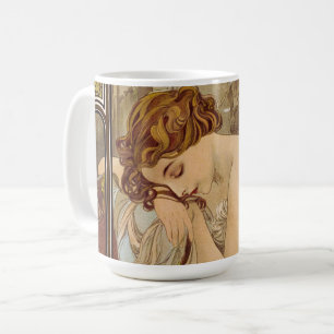 Mug The Times of the Day, Night's Rest, 1899 par Mucha