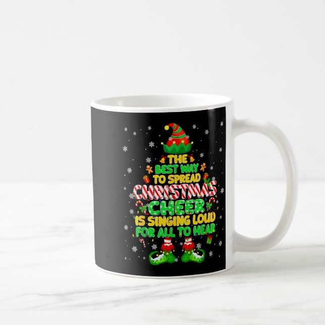 Mug The Way To Spread Christmas Elf Xmas Boys Mens Kid (Droite)