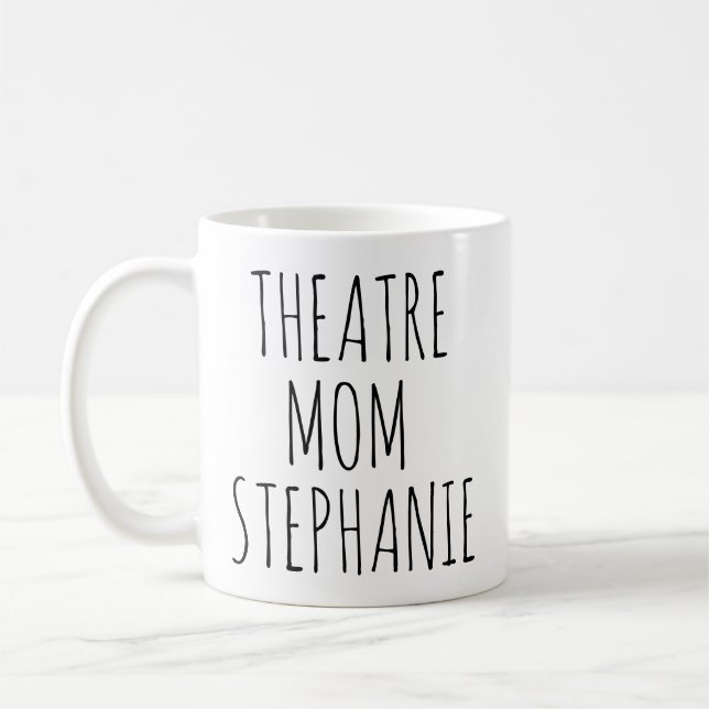 Mug Théâtre Maman Moderne Personnalisé (Gauche)