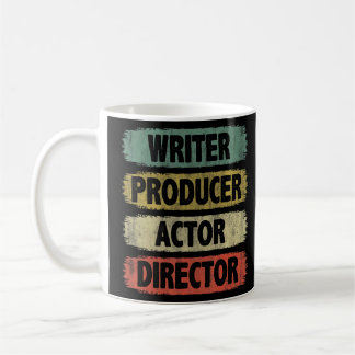 Mug Théâtre vintage Pour Producteur Écrivain Directeur
