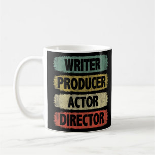 Mug Théâtre vintage Pour Producteur Écrivain Directeur