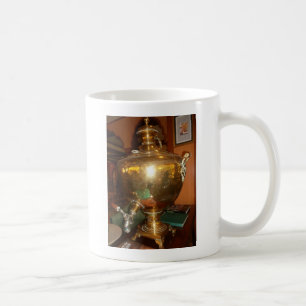 Mug Théière dorée vintage - Art mural & Impression