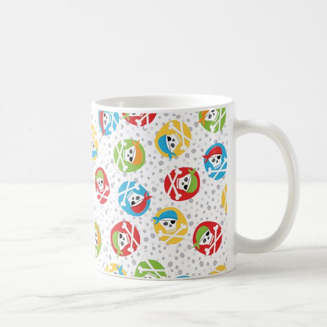 Mug Thème de fête d'anniversaire du Pirate (Droite)