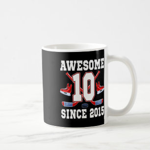 Mug Thème de hockey sur glace pour 10 ans de fête d'an
