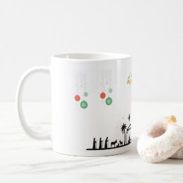 Mug Thème de la nativité de Noël Musique
