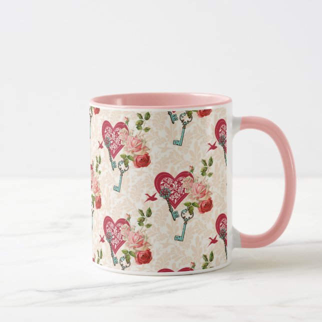 Mug Thème de la Saint-Valentin (Droite)