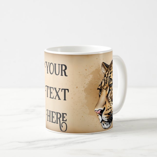 Mug Thème de mariage inspiré de la nature (Devant droit)