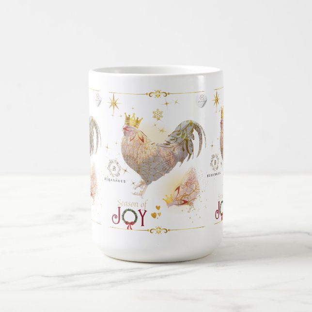 Mug Thème de Noël Boganhues impression  (Centre)
