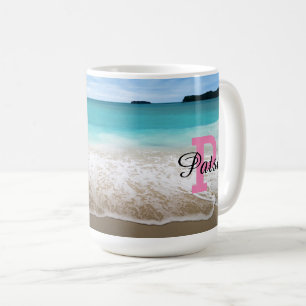 Mug Thème de plage personnalisé