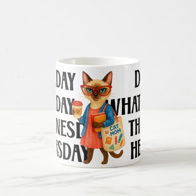 Mug Thème de retraite pour les amoureux des chats (Centre)