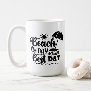 Mug Thème de vacances d'été