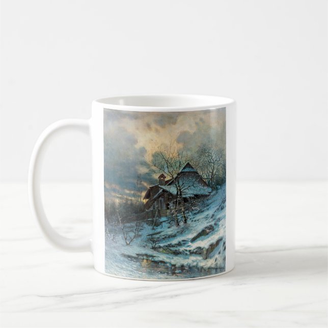 Mug Thème d'hiver par Angyal Vojtech (Gauche)