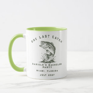 Mug Thème Poisson Fête de Bachelor Personnalisée pour 