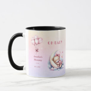 Mug Thème rose et pastel Sweet Dreamy Baby Bear