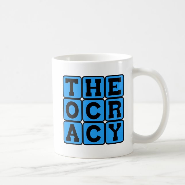 Mug Théocratie, l'étude des religions (Droite)