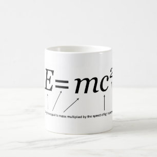 Mug Théorie d'E=MC2 Einstein de relativité