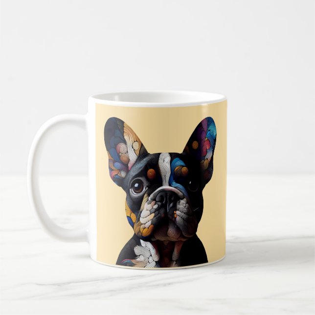 Mug Théorie des couleurs Frenchie (Gauche)
