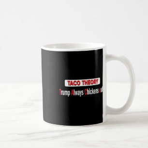 Mug Théorie drôle de Taco l'emporte sur Toujours Chick