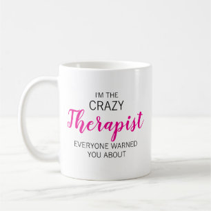 Mug Thérapeute Fou Nom Personnalisé