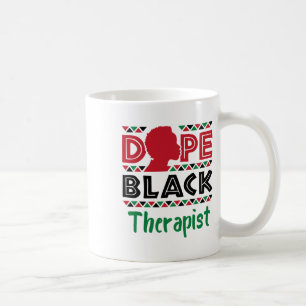 Mug Thérapeute noire Psychologie de la santé mentale C