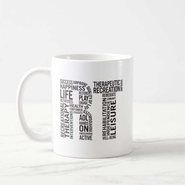 Mug Thérapeute récréationnel droite (Gauche)