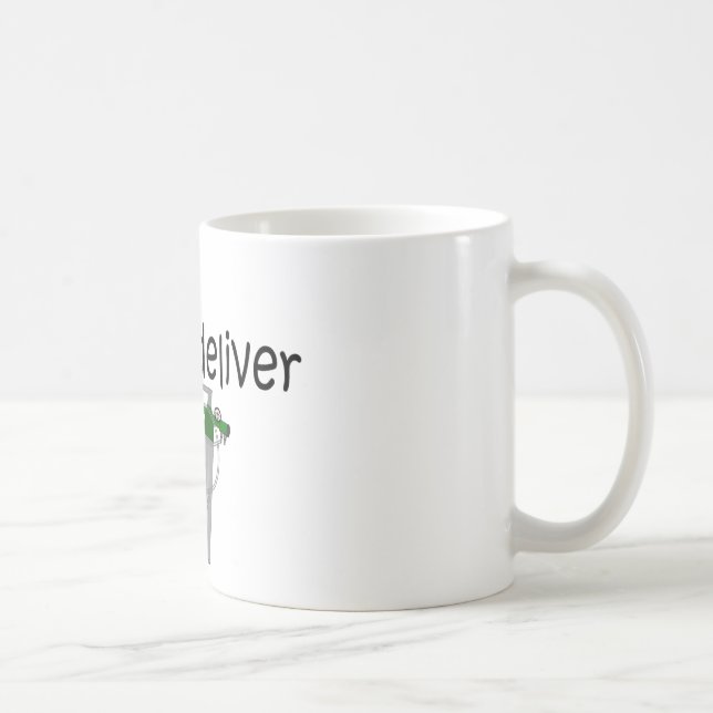 Mug Thérapeute respiratoire "que je livre" (l'oxygène) (Droite)