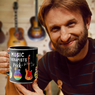 Mug Thérapeutes en Musique Diplômés Rock Diplôme