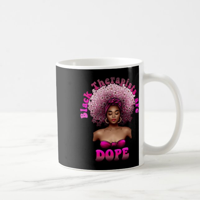 Mug Thérapeutique Travailleur de sensibilisation à la  (Droite)