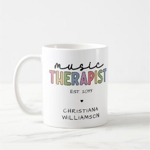 Mug Thérapie musicale sur mesure Diplôme de musicothér