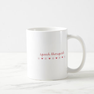 Mug Thérapie orthophoniste Valentines Jour de la margu